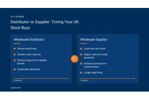 Distributor vs Supplier: Timing Your UK Stock Buys