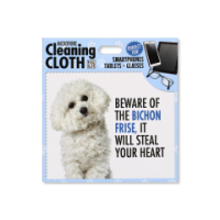 H&H Bichon Frise Microfibre Cleaning Cloth
