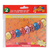 THANKS  9 BALLOONS