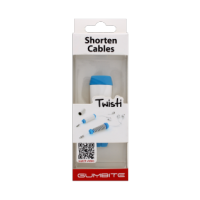 Blue Twisti cable organisers for wholesale trade