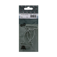 GALVANISED TOOL CLIP 38MM 2 PACK