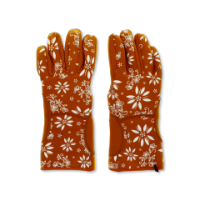Small Spice Colour Floral Design Oven Gloves
