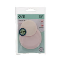 QVS Powder Setting Puff Dual Sided makeup applicator