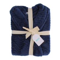 Artex Plush Fleece Bathrobe Set Asst