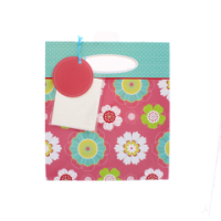Floral print gift bags, stylish and charming