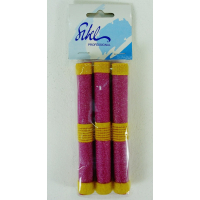 PURPLE HAIR CURLERS MEDIUM