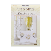 Wedding Invites 8 Pack
