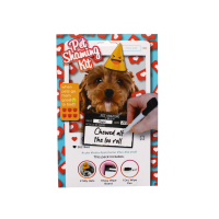 Cardboard Reusable PET Shaming Kit with 2 Hats