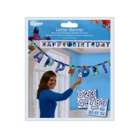 Dory Birthday Banner Number Sticker