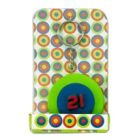 Target Happy 21st Key Ring for wholesale