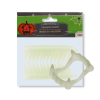 Glow In The Dark Vampire Teeth 12 Pack