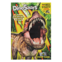Dinosaurs 3D Sticker Album Spanish