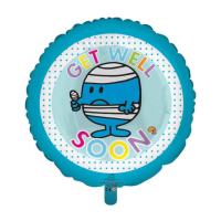 MR.MEN/MR.BUMP "GET WELL SOON" 18IN FOIL BALLOON