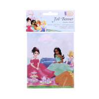 Gem Fairies foil banner, party decoration, clearance item
