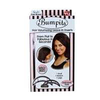 Dark brown Bumpits Hair Volumizer, 3 pieces