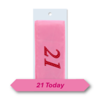 21st Birthday Celebration Sash