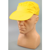 Yellow 60cm cotton cap for sun protection