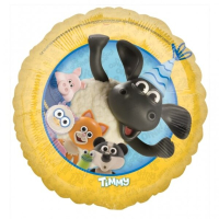 Timmy Time foil balloon, 45cm, featuring the Timmy Time character.