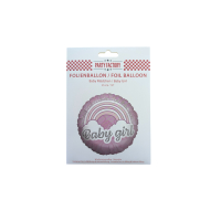 Pink Rainbow Baby Girl Foil Balloon 45cm