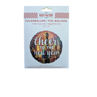 Cheers To New Year Foil Balloon 45cm