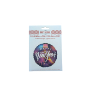 Happy New Year Foil Balloon 45cm