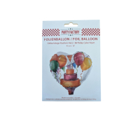 Birthday Cake Heart Foil Balloon 45cm