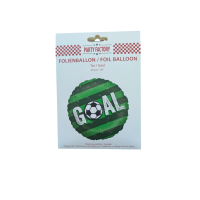 Green Goal Soccer Foil Balloon 45cm
