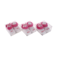 Suki Baby Socks Charlotte in pink and white