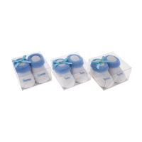Suki Baby Socks Toby blue and white newborn