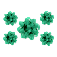 Green Polypropylene Gift Bows