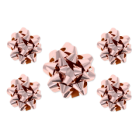 Rose Gold Metallic Shine Gift Bows