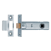 Zinc 75mm tubular latch for internal doors