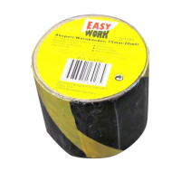 Warning tapes 75mm x 20m for hazard marking