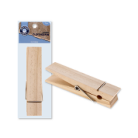 Single 6 inch jumbo wooden peg