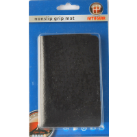 Black non-slip grip car mat for dashboards.