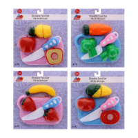 Sliceable food set assorted design for children