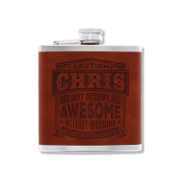 Wholesale Top Bloke's Finest Pour - Personalized Hip Flask- Chris