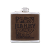 Top Bloke's Finest Pour Harry personalised hip flask