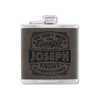 Top Bloke's Finest Pour - Personalized Hip Flask- Joseph