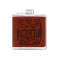 Top Bloke's Finest Pour - Personalized Hip Flask-  Neil
