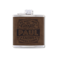 Top Bloke's Finest Pour - Personalized Hip Flask- Paul