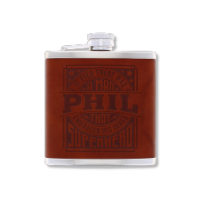 Top Bloke's Finest Pour - Personalized Hip Flask- Phil