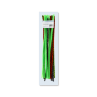 20 Chenille Stems Craft Sticks in assorted colours.