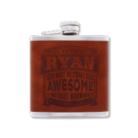  Top Bloke's Finest Pour - Personalized Hip Flask- Ryan
