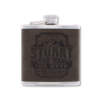 Top Bloke's Finest Pour personalized hip flask Stuart