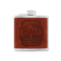  Top Bloke's Finest Pour - Personalized Hip Flask- Thomas