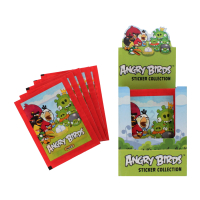 Angry Birds Stickers Display Box featuring popular characters