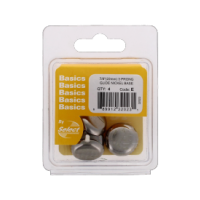 Chrome plated protective caps 22mm for fixtures