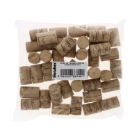 Pack of 40 bottle cork stoppers 38x24mm