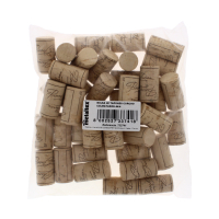 Bottle cork stoppers 44x24mm without card, pack of 40